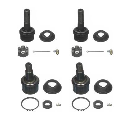 MOOG Front Upper Lower Ball Joints Set 4 PC For Ford F-250 F-350 4WD L-Beam Axle