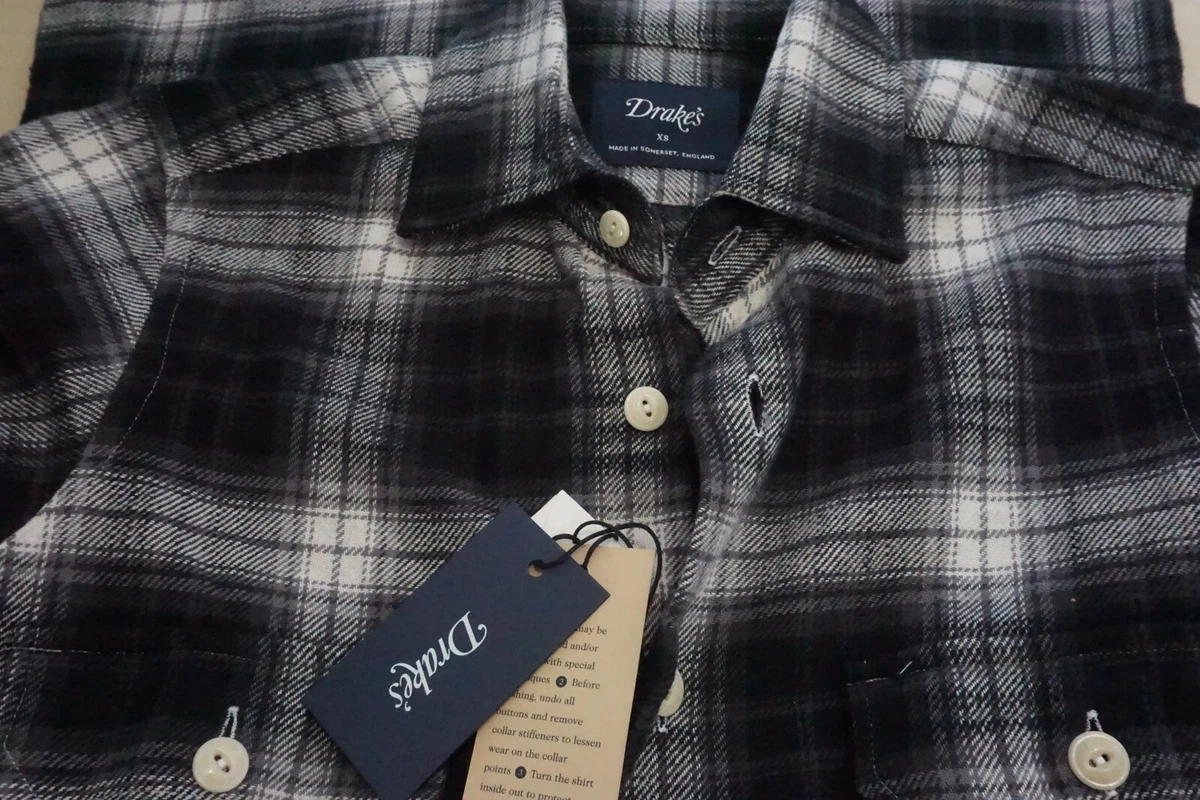 black white and grey flannel