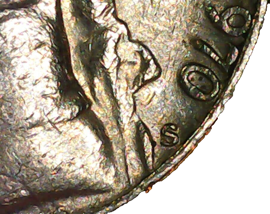 1970 S Jefferson Nickel Misplaced Mintmark Error MMM You Get Both