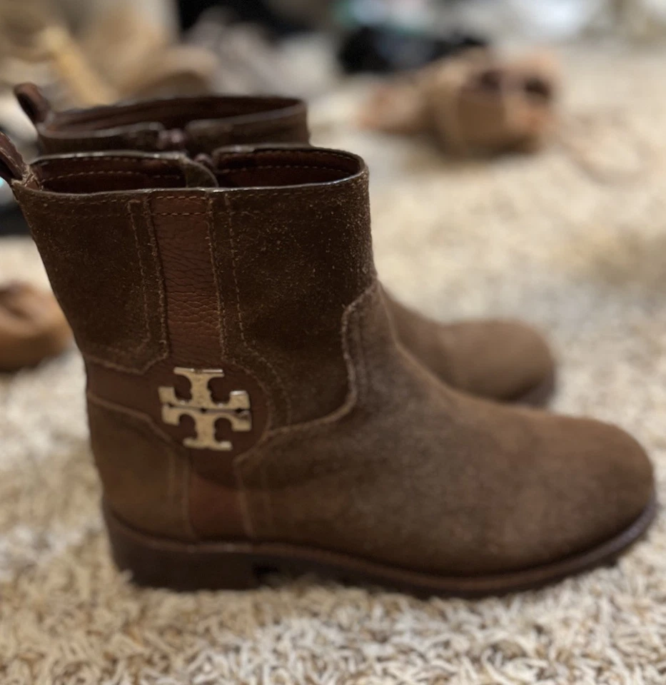 Botas de gamuza Tory Burch Alaina talla 7 Foto 3 de 4