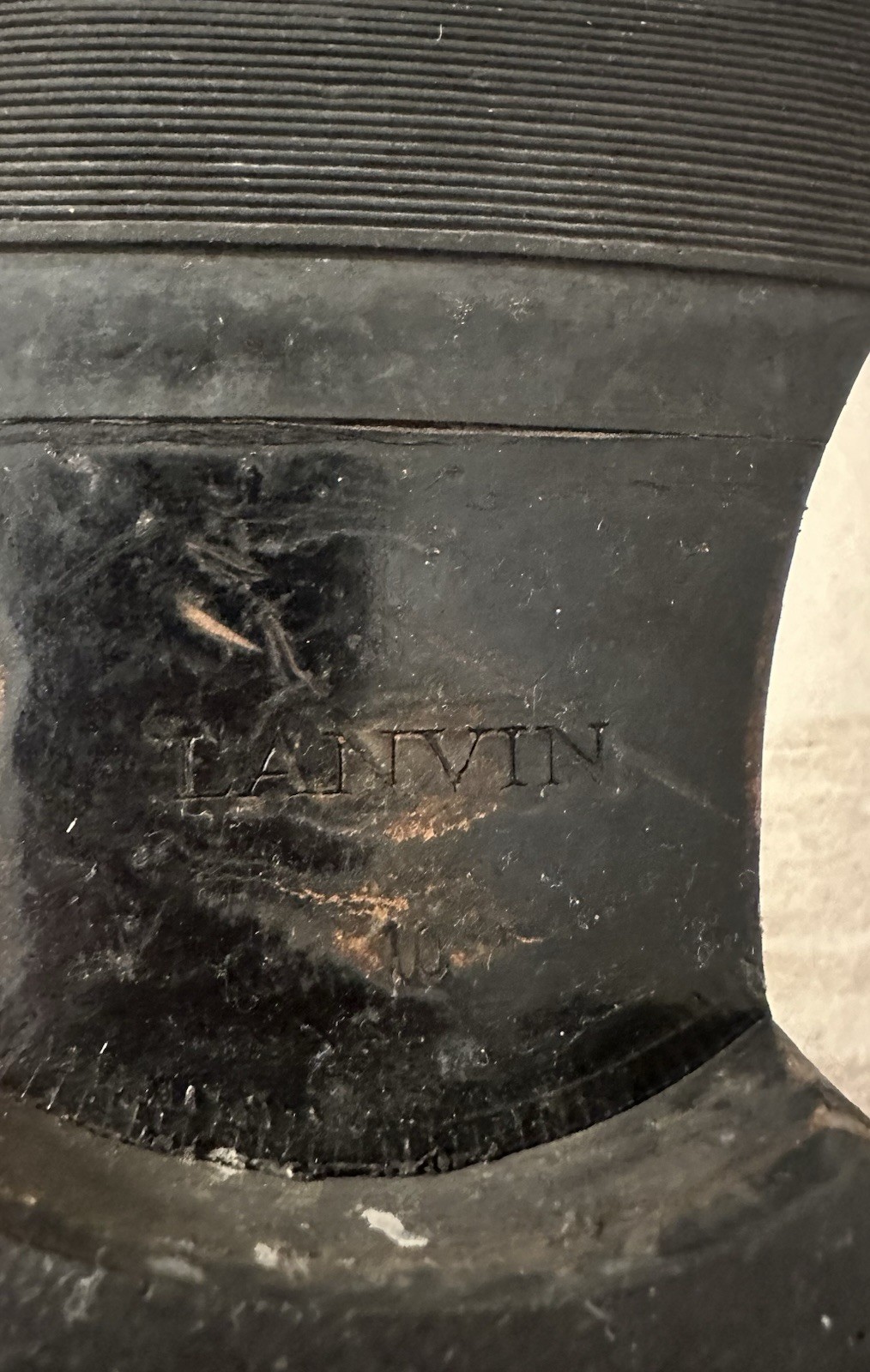 Lanvin Chelsea Boots Navy UK 10 / Sz. 11