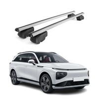 DachträGer GepäCkträGer FüR Xpeng G9 2022-2026 QuerträGer Aluminium ABE Silber