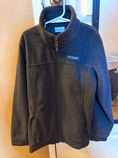 Columbia Boys Size M 10/12 Full Zip Jacket w/ Pockets Logo