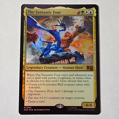 Magic the Gathering The Fantastic Four CMR Superheroes 0741 Foil EN
