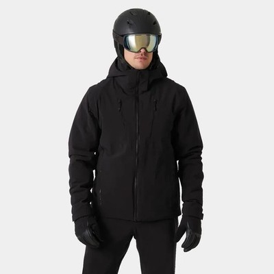 $485 NWT Helly Hansen HH Men's Alpha 4.0 Ski Jacket Black Size Large