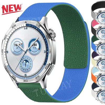 Magnetic Silicone Strap Band For Huawei Watch GT 6 5 Pro 5 4 3 2 46mm Ultimate 2