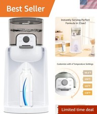 Instant Baby Bottle Warmer with 4 Temperature Controls  Night Light - BPA-Free