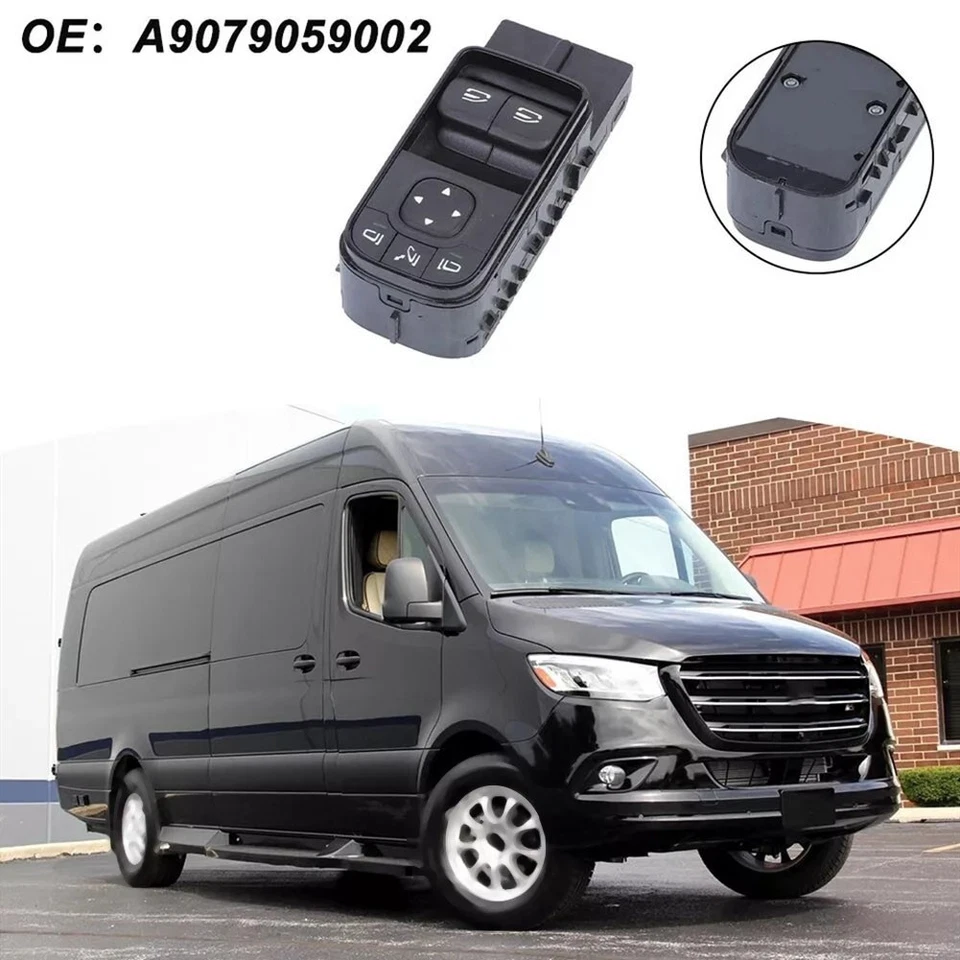 Window Control Switch for Mercedes For Sprinter 3500XD OEM Replacement - Image 4 of 4