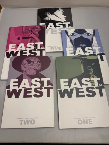Image East To West Comics Vol 1-5 Hickman Dragotta 
