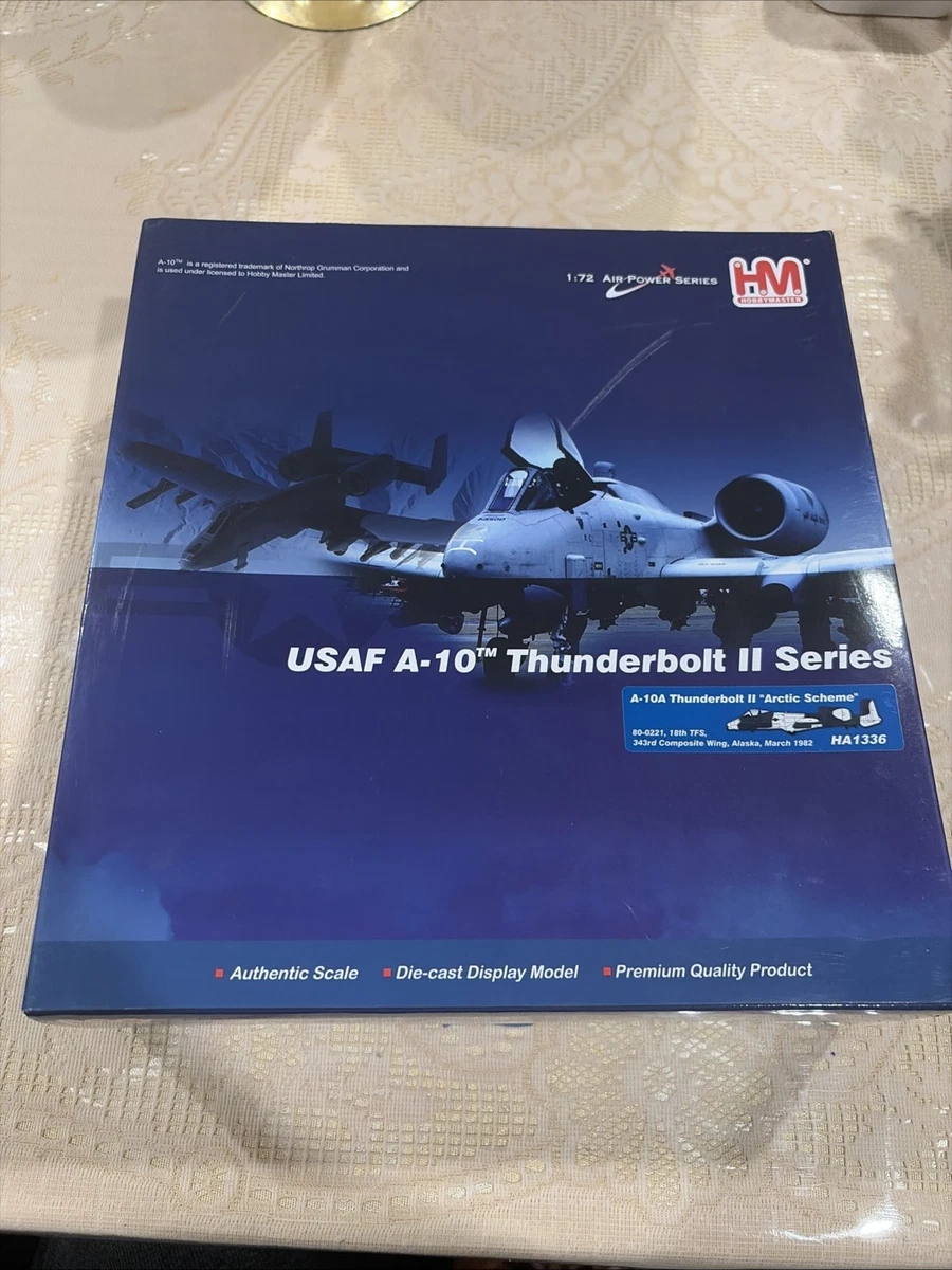 A-10 Thunderbolt II 1:72 Scale Contemporary Diecast Aircraft