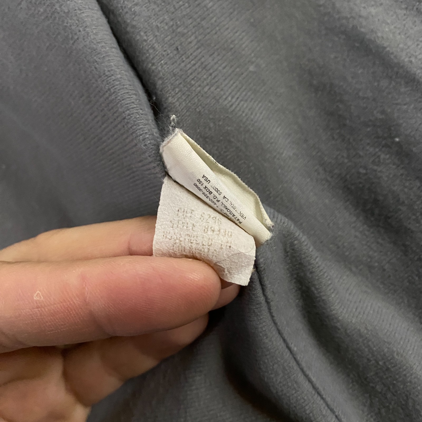 Patagonia Zephur Jacket Womens Medium Windbreaker Fleece Lined Orange Vintage thumbnail 9