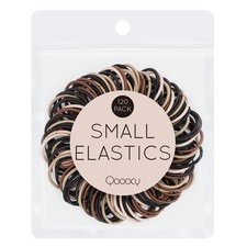 120 Pcs Small Hair Ties for Thin Hair  Kids - 1 Inch 2mm No-Damage Elastic B