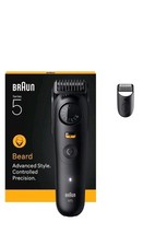 Braun Beard Trimmer Series 5, BT5500 with 2 Styling Tools Black