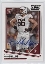 2018 Score Rookies Signatures Harrison Phillips #440 Auto 0c6
