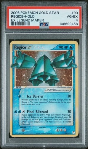 Regice ★ graded PSA 4 for sale on eBay