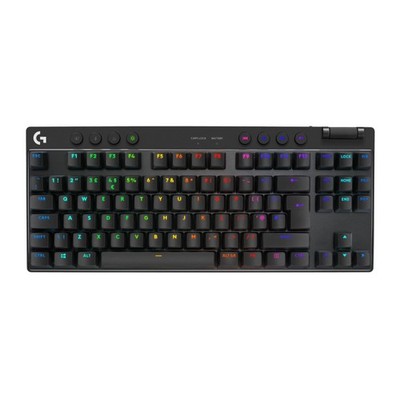 Logitech G PRO X TKL Kabellose Mechanische Gaming Tastatur RGB Taktiles UK Layout