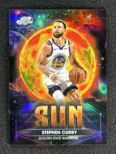 2025 Topps Cosmic Chrome Stephen Curry Sun (RAW)
