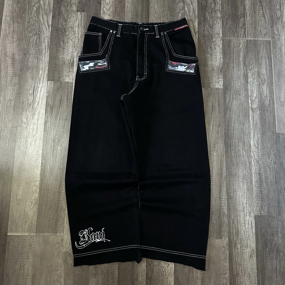 Vintage Y2K Grail Karl Kani Baggy Jeans Jnco Style - Image 4 of 4
