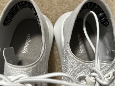 allbirds SuperLight Trainer Mens Size 9.5 Shoes Blizzard White Low Top Sneaker