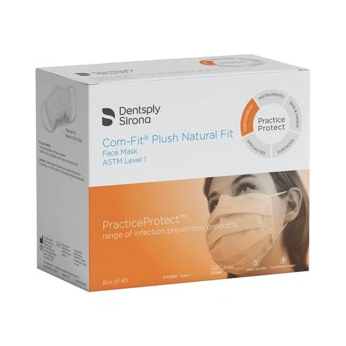 Sultan 20355 Com-Fit Plush Natural Fit Earloop Face Masks ASTM Level 1 White 40P
Opens in a new wind
