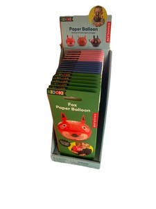 18 Paper Balloons in Display Box MSRP $9.95 Each Retail Value of Total $179
