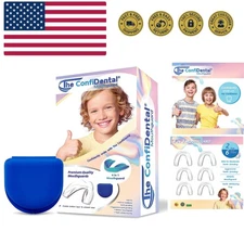 Mouth Guard for Grinding Teeth at Night - 2 Models for Child or Small Mouth P...