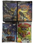 PS2 Ratchet & Clank 1 2 3 4 LOT OF 4 PlayStation 2 Japanese - US SELLER