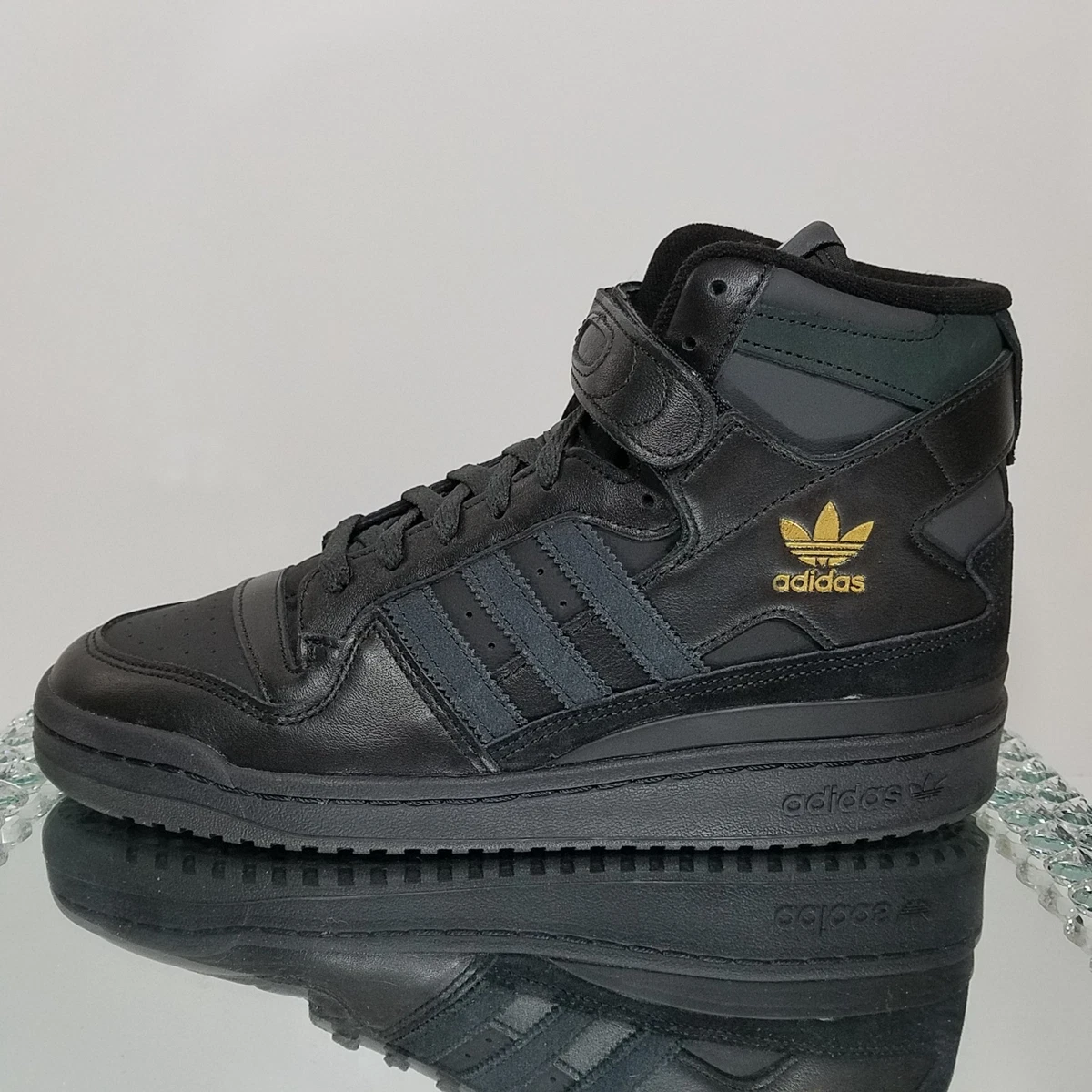 adidas Forum Mid Black for Sale | Authenticity Guaranteed | eBay
