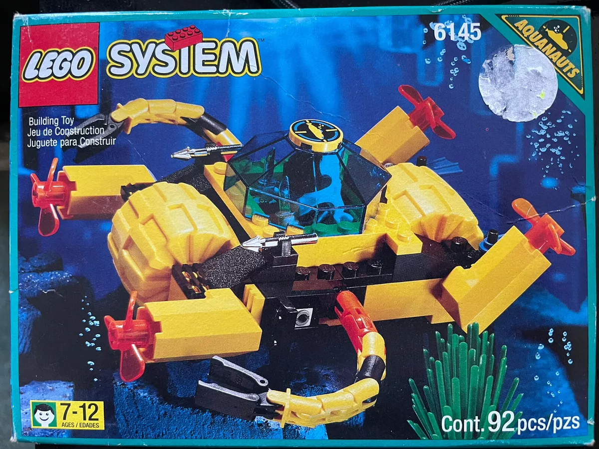 New LEGO System Aquanauts 6145 Crystal Crawler 92 pcs NEW SEALED