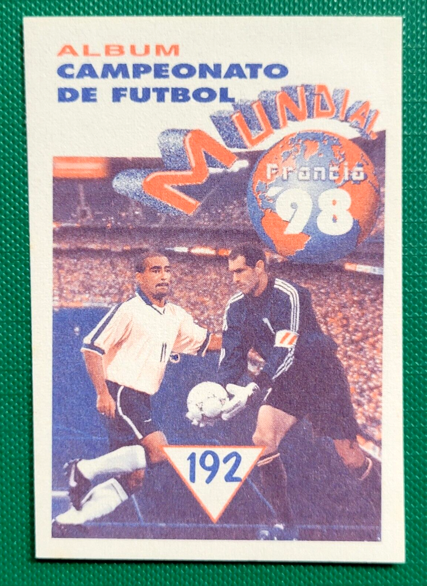 1998 Navarrete France World Cup FIFA Ax Sticker #192 ROBERT JARNI