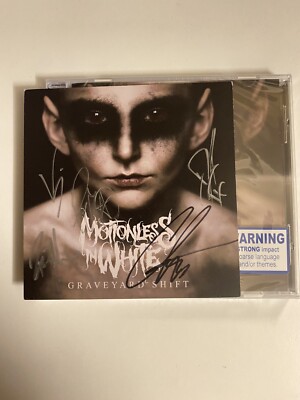 Motionless in White - Graveyard Shift Cd Signed