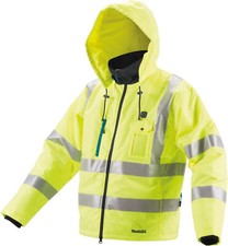Makita DCJ206ZS 18V LXT Lithium-Ion Cordless High Visibility Heated Jacket SMALL
