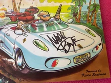 SIGNED underground comic MARK BODE miami mice SIGNATURE graffiti TAG car GUN