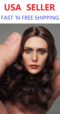 1/6 エリザベス・オルセン ヘッド MARVEL スカーレット・ウィッチ