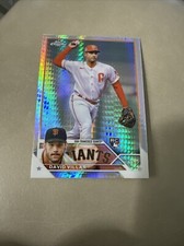 2023 Topps Chrome David Villar RC Prism Refractor  Rookie Card #117 Giants