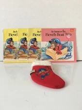 Mcdonalds 1986 American Tail book Fievel's Boat Trip/Friends Christmas Stocking