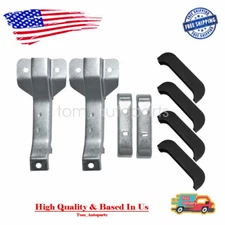 For 1967-1972 Chevy Gmc Truck C10 C20 4 Core Heavy Duty Radiator Bracket Kit New
