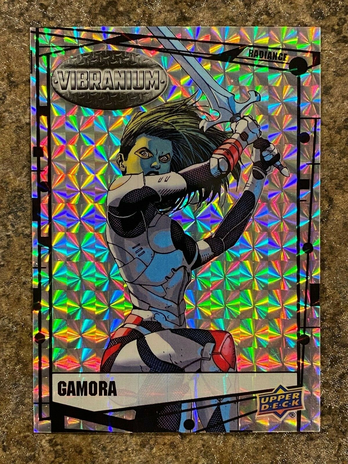 2015 Marvel Vibranium Radiance #28 GAMORA #37/50😍😍*
