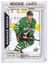 Dillon Heatherington 2018-19 O-Pee-Chee Marquee Rookie Card #541