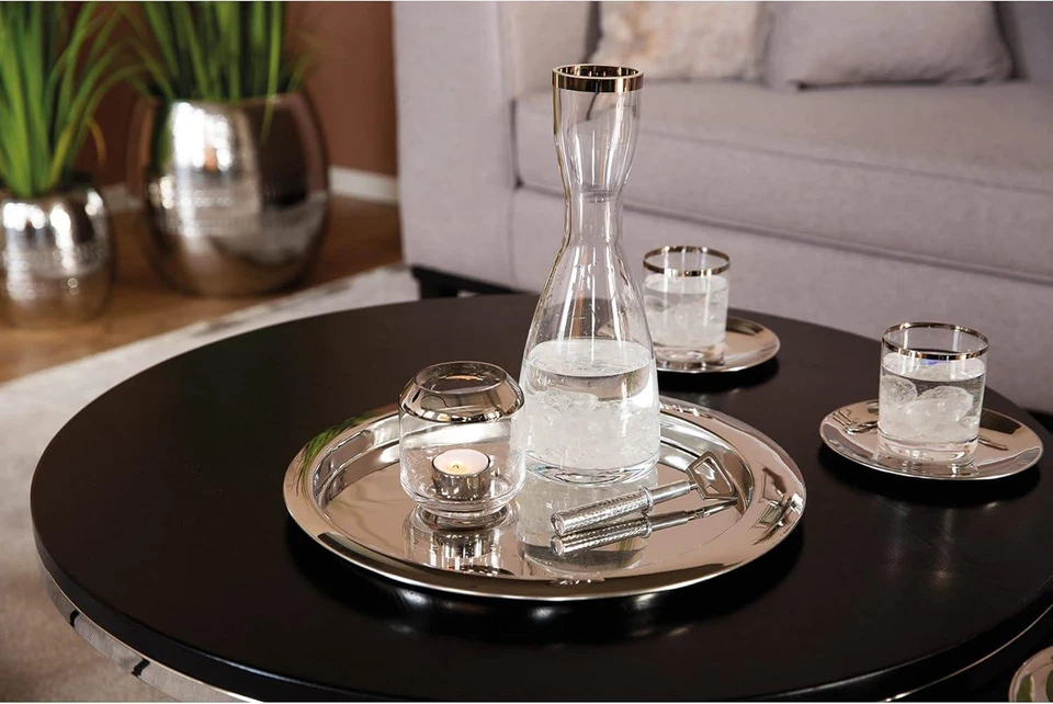 FINK Teelichthalter Windlicht Kerzenhalter aus Glas Smilla Klar 14 cm - Bild 2 von 4