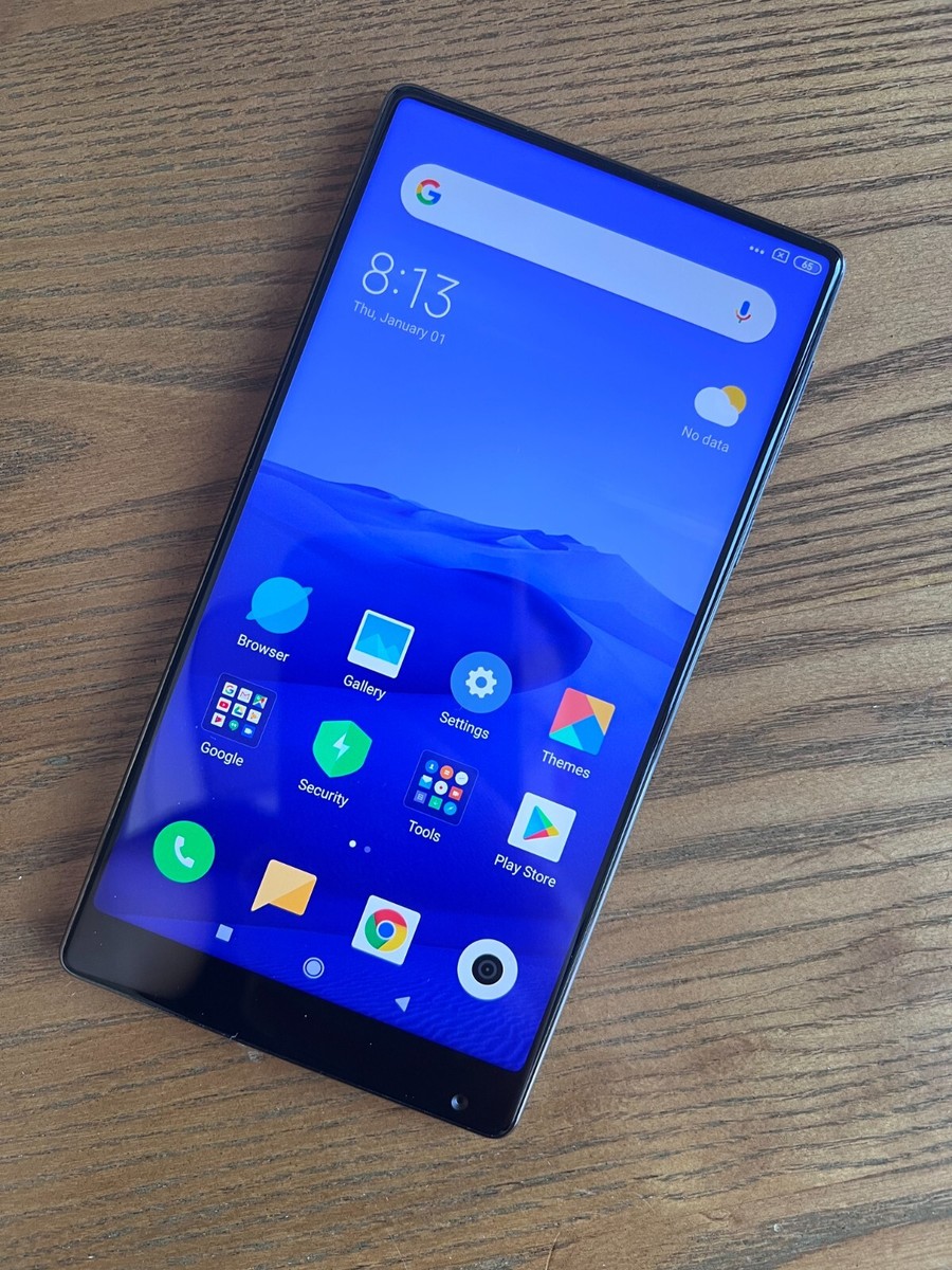 【美品】Xiaomi Mi Mix 18Kバージョン Xiaomi Mi Mix Ultimate has 18K gold and an edgeless display