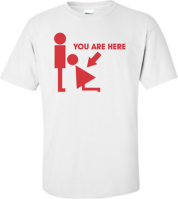 You Are Here - Blowjob T-shirt | eBay