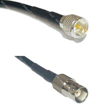 RFC195 MINI UHF MALE to BNC FEMALE Coax RF Cable USA-Ship Lot