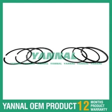 2X Piston Ring STD For Yanmar 2T72 Excavator engine parts