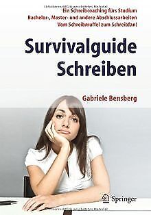 Survivalguide Schreiben: Ein Schreibcoaching fürs Studiu... | Buch | Zustand gut - Imagen 1 de 1