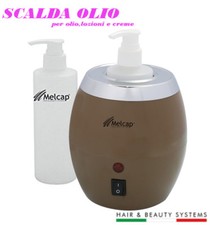 Scalda olio per massaggi professionale + Contenitore 250ml estetista lozioni 