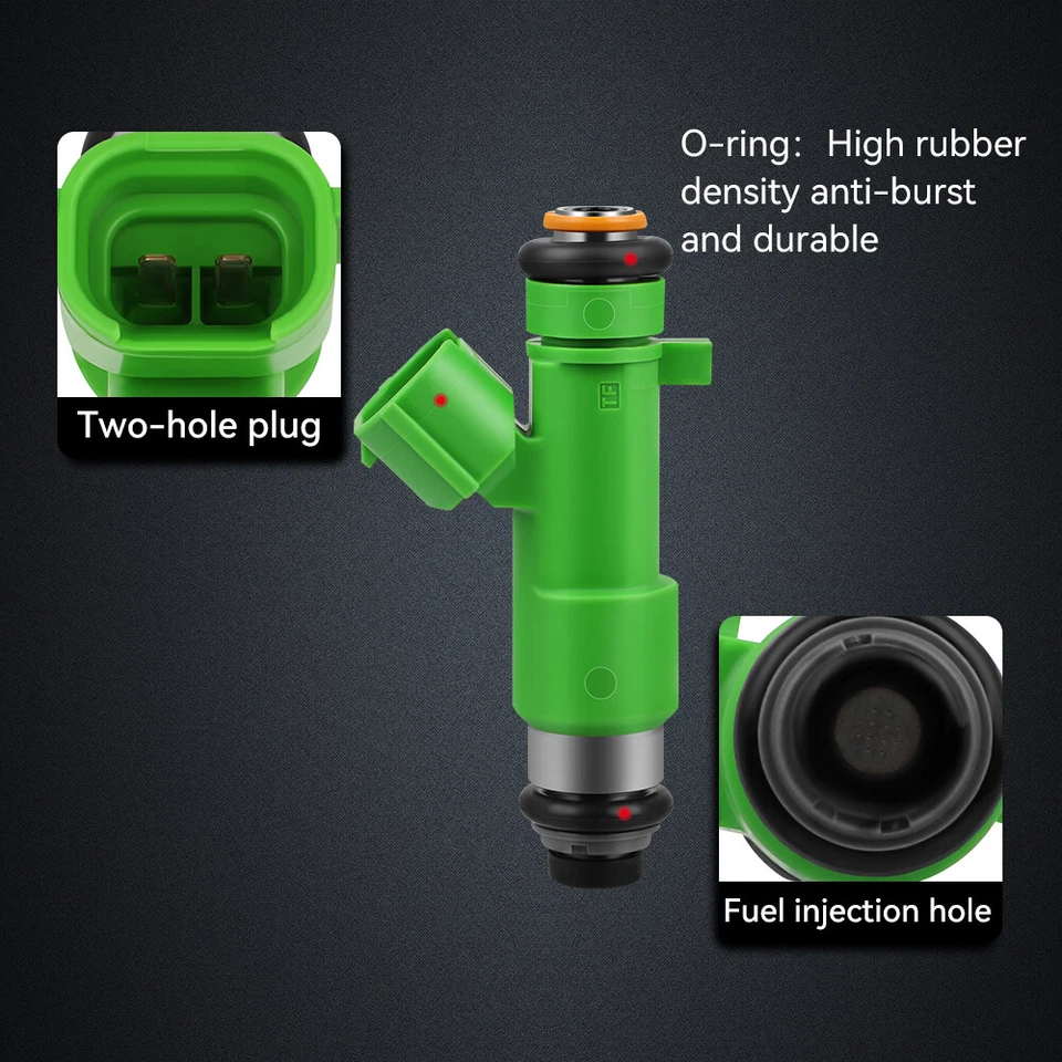 6 Fuel Injectors For INFINITI G35 for Nissan Maxima Murano Pathfinder Quest 3.5L - Image 2 of 4