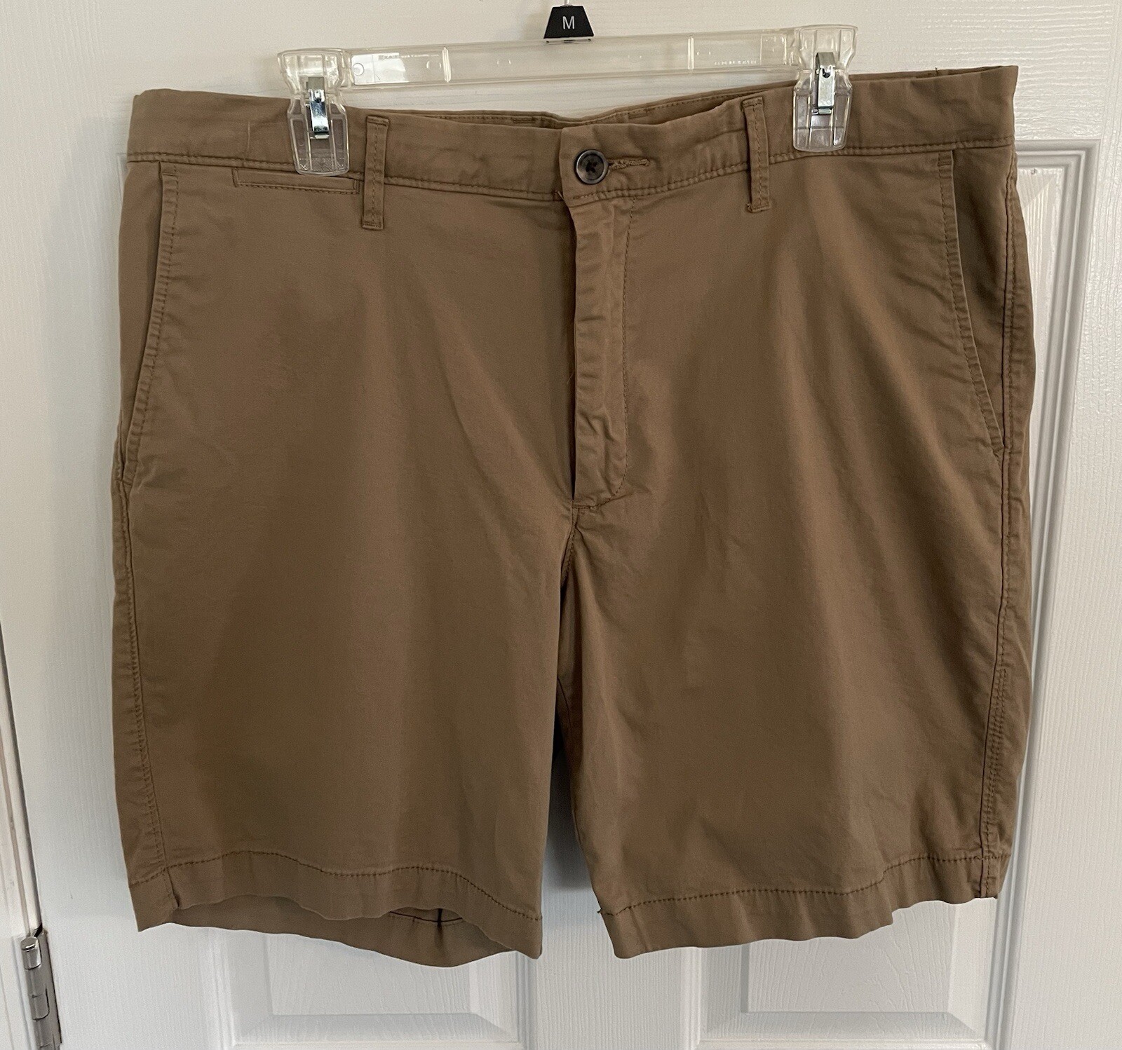 Goodfellow Men's Stretch Shorts Size 36- Khaki