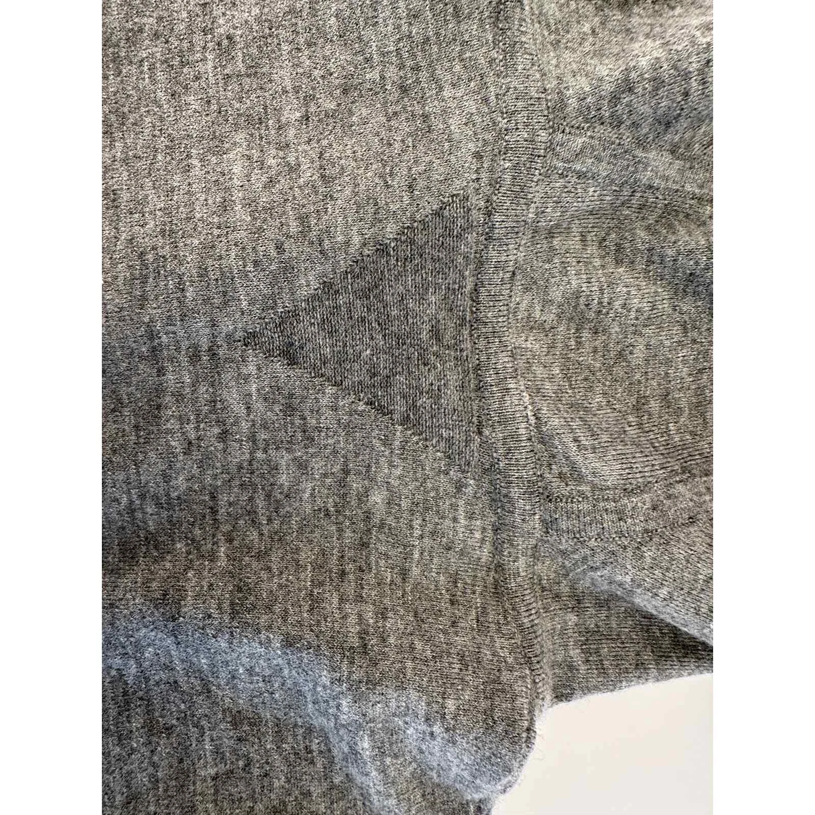 Maglione con cappuccio Bottega Veneta misto cashmere balaclava grigio taglia small