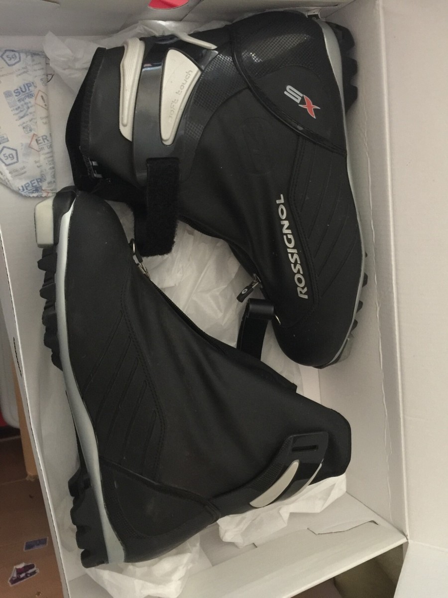 Rossignol X5 Nordic Cross Country Ski Boots Mens 11 - 11.5 EU45 Black Soft Touch ROSSIGNOL X5 NNN Soft Touch Cross Country Nordic Ski Boots  main image 4